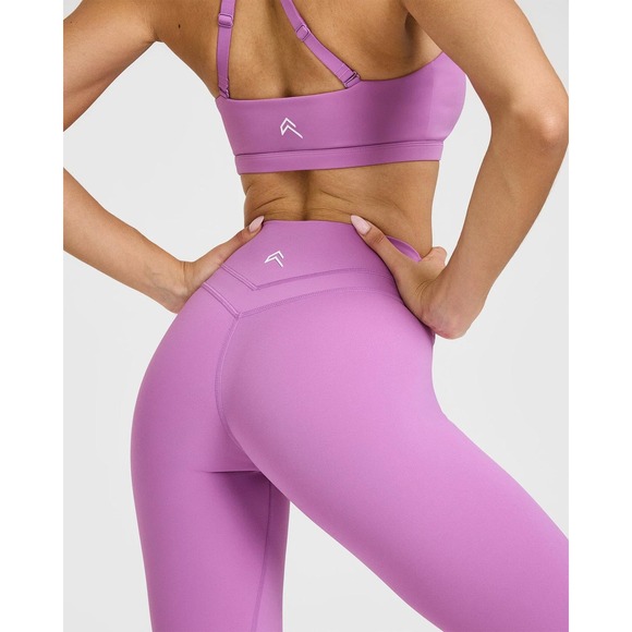 Oner Active UnifiedMove Womens High Rise Leggings Pink Purple Size XS (UK M) - Picture 3 of 10